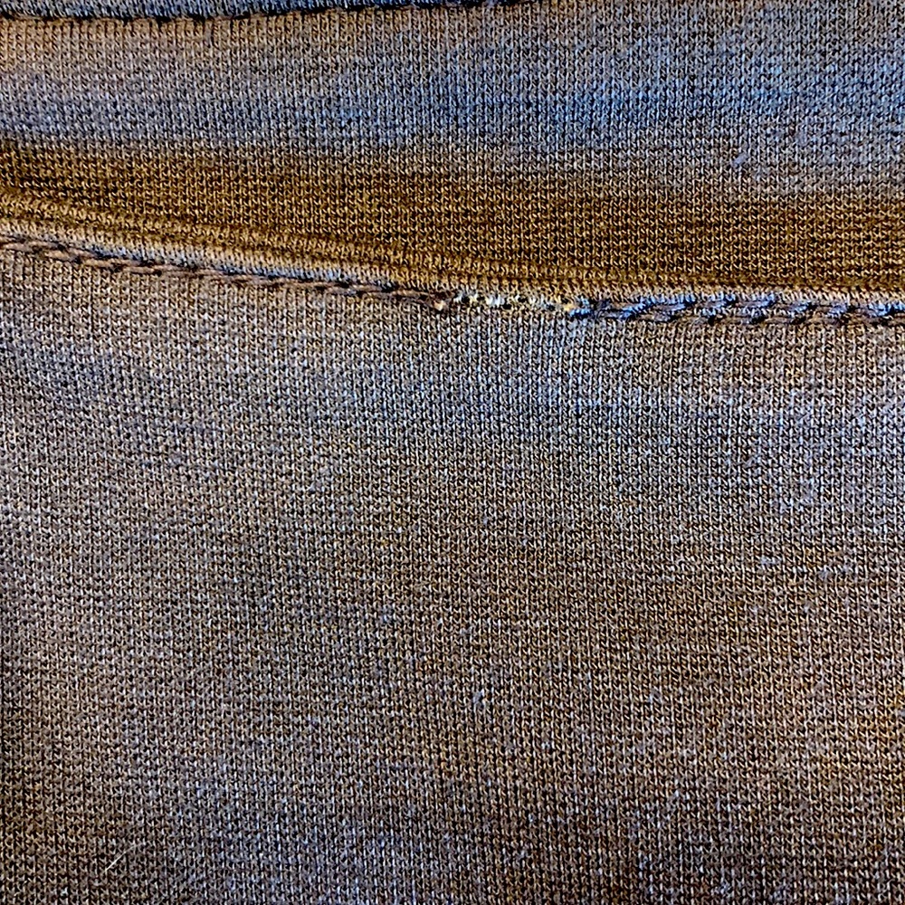 TRANSIT PAR-SUCH TR-900 BROWN CORDUROY SKIRT WITH ELASTIC WAISTBAND & DETAILING - Picture 4 of 9